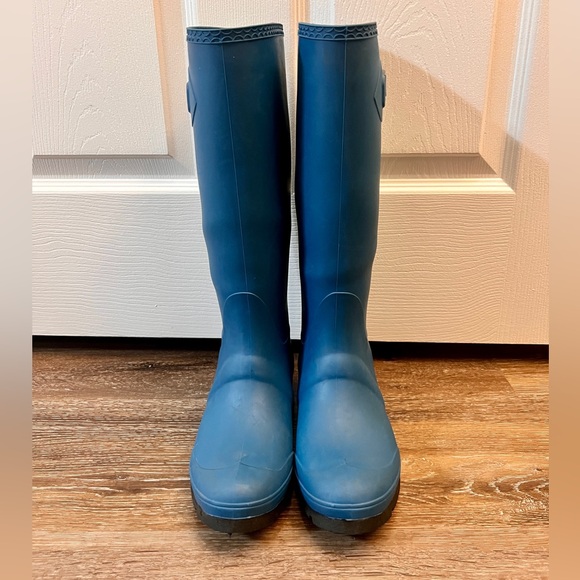 Kamik Jennifer Waterproof Tall Blue Rain Boots, Women’s Size 8 - Picture 3 of 7